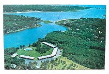 FALMOUTH MA MASS~Aerial View of Waterfront Capewind Motel & Teaticket picture