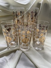Fred Press MCM 22-karat gold Glasses Set Of 5 picture