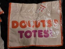 Dunkin Tote Bag Donuts? Totes Limited Addition Still In Plastic picture