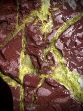 Trinity River CA Large Brecciated Red Jasper Green Veins Natural Specimen picture