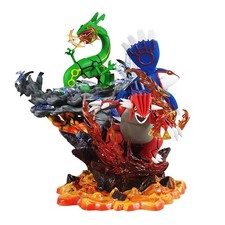 Trio master Groudon Model Kyogre Figure Rayquaza GK Statue Collectibles Toy Gift picture