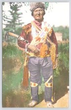 c1977~Museum Of American Indian~Menominee Man~Wolf River Reservation~Wisconsin picture