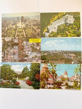 Lot of 6 Vintage Postcards San Francisco Lombard St Hotel Del Coronado NYC picture