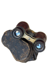 Antique Chevalier Opticien Paris French Opera Glasses Binoculars w/Original Case picture