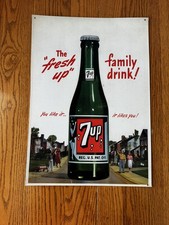 7UP - The Fresh Up Family Drink -Metal Sign picture