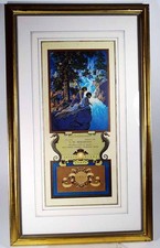 Maxfield Parrish Framed 1931 Edison Mazda Calendar picture
