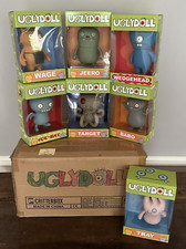 LOT UGLY DOLL - NEW & EUC - Uglydoll Vinyl 6” Target Jeero RARE HTF BOX * picture
