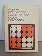 Vintage 1971-1972 Virginia Tech VPI & SU Course Catalog Bulletin Retro Cover Art picture