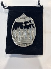 1997 Harley Davidson Pewter Christmas Ornament picture