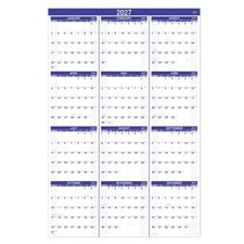 2027 Yearly Wall Calendar - 2027 Calendar, Jan 2027 - Dec 2027 | 34.3