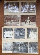 Arcadia California Ladies on Horseback & Ponds & Hammocks Antique Vintage Photos picture
