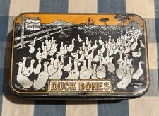 Antique Weber Duck Inn Tin Duck Bones Wrentham Mass. Rare picture