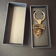 Lamborghini Keyring gunmetal/black OEM picture