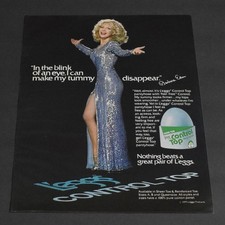 1980 Print Ad Sexy Fashion Long Legs Heels Lady Blonde Barbara Eden Pantyhose LP picture