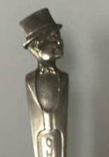 Vintage Souvenir Spoon US Collectible 6” Charlie McCarthy picture