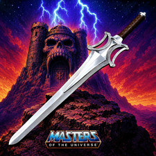 Handmade HeMan Sword Power Sword Replica Master of the Universe Fantasy Sword picture