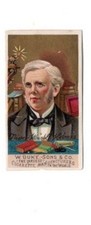 1888, N76 Great Americans  Oliver Wendel Holmes, Duke & Sons, Nice but Skinned picture