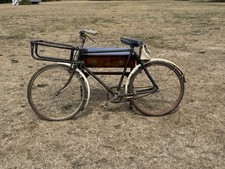 Vintage Raleigh Trade Butchers Bicycle Standard  Carrier Postal Bike 1950s picture