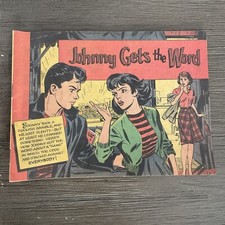 1965 Johnny Gets The Word Chicago Board Of Health Vintage Comic Rare Silver Age picture