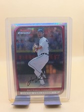 2008 Bowman Chrome Refractor #102 Justin Verlander Tigers picture