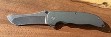 Grimsmo Norseman Custom Folding Knife #3191 RWL-34 Titanium Mint Full Kit COA picture