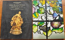 2x Sotheby’s Catalogs Icons, Russian Pictures & Art; 20th Cent. Decorative Arts picture