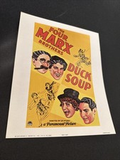 Arthur A. Kaplan Lithograph Litho 1978 Four Marx Brothers Duck Soup Poster picture