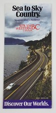 1980s Squamish Whistler Pemberton British Columbia BC Canada Vtg Travel Brochure picture