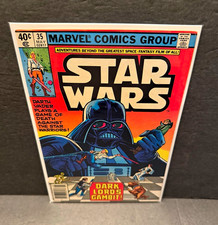 Star wars #35 newsstand First meeting of Darth Vader & Luke 1980 Marvel picture