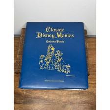 Classic Disney Movies Collector Panels Postal Society Stamp Book, 12 Movies picture