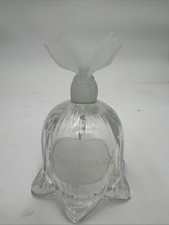 Goebel 1979 Mothers Day Crystal Glass Butterfly Bell  picture