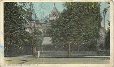 Middletown Ohio Sorg Residence Mansion Estate Postmarked 1921 Postcard, 3 x 5.5 picture