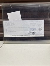 George Clooney Signed Check JSA Authenticated picture