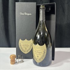 Vintage 2017 Dom Perignon Champagne Brut Empty Bottle w/ Box & Cork unrinsed picture