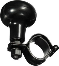 Zone Tech Vehicle Steering Wheel Spinner Knob -  Classic Black Power Handle picture
