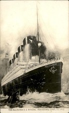 Steamship Ill-Fated Titanic c1912 Real Photo Vintage Postcard bhn picture