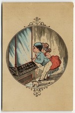 Philadelphia JOHN WANAMAKER Boy's Clothing 1880's VICTORIAN Trade Card CHILDREN picture