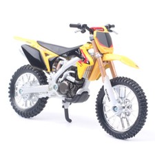 Bburago 1: 18 Scale Suzuki RM-Z450 Dirt Bike RMZ450 Motocross Model - Collection picture