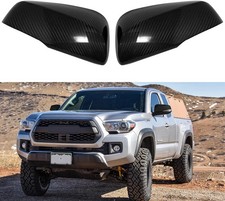 Carbon Fiber Direct Replacement Mirror Cover for 2016-2023 Toyota Tacoma TRD off picture
