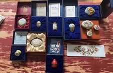 Bilston Enamel Box Strawberry Collection Halcyon Days Battersea picture