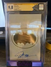 Batman #158 - Glow in the Dark Foil Cover - Signed by Jim Lee - CGC SS 9.8 picture