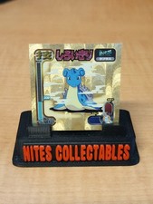 1998 Lapras #181 Gold Holo Amada Sticker picture