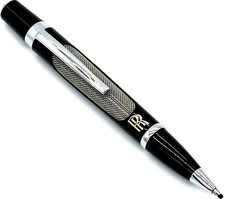 Rolls-Royce Black & Silver Luxury Ballpoint Pen Collector’s Edition Gift Boxed picture
