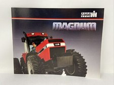 1980s JI Case Magnum Tractors Catalog Sales Brochure Color Photos 7140 picture