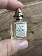 Vintage Faith de Faith Paris France Mini Perfume Bottle Empty Miniature  picture