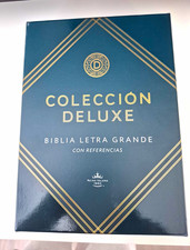 Reina-Valera 1960 Deluxe Collection Holy Bible Large Print w/ References Black picture