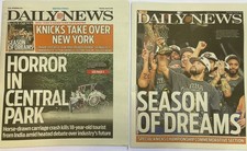 N.Y. Daily News 6/18 2026 New York KNICKS 24 Page Pullout Newspaper NEW picture