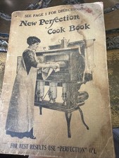 Vintage New Perfection Cook Book Operating Manual New Perfection Oil Stoves 1912 picture