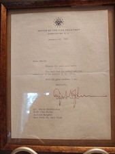 LYNDON B JOHNSON HAND SIGNATURE picture