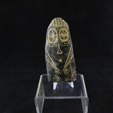 Ancient Iberian Neolithic Stone Owl/Eye Idol Goddess ~ Extremely Rare picture